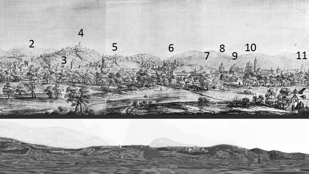 Análisis de paisaje urbano histórico mediante modelos de recreación virtual: el Panorama de Granada de Pier Maria Baldi en 1668