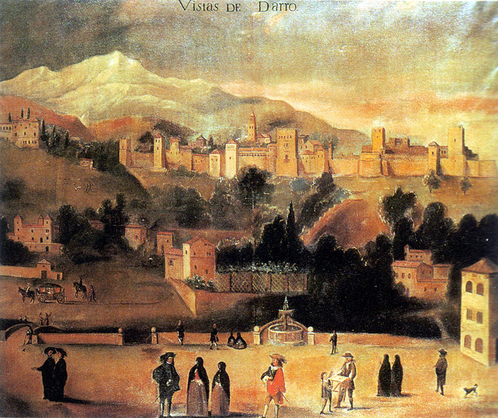 Juan de Sabis, Vistas del Darro, copia del original de 1636