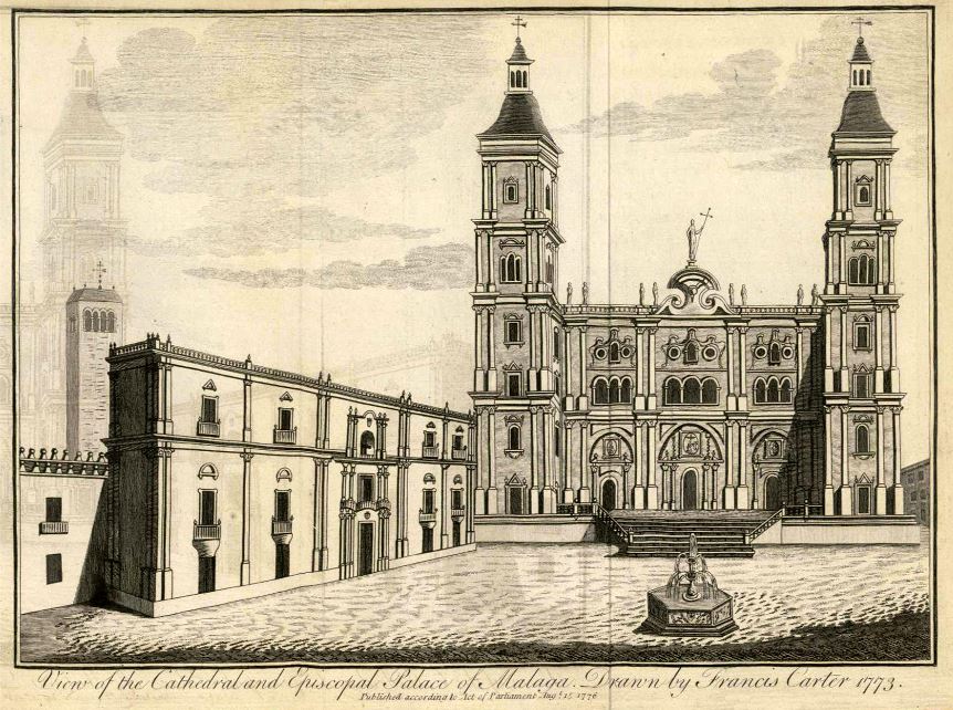 Las panorámicas de Málaga dibujadas por Francis Carter en 1772-1773